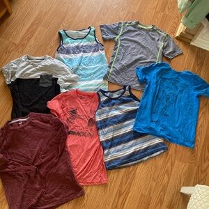 Boys 10/12 summer lot shirts
